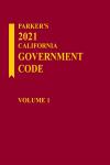 Parker's California Government Code cover