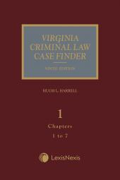 Virginia Criminal Law Case Finder cover