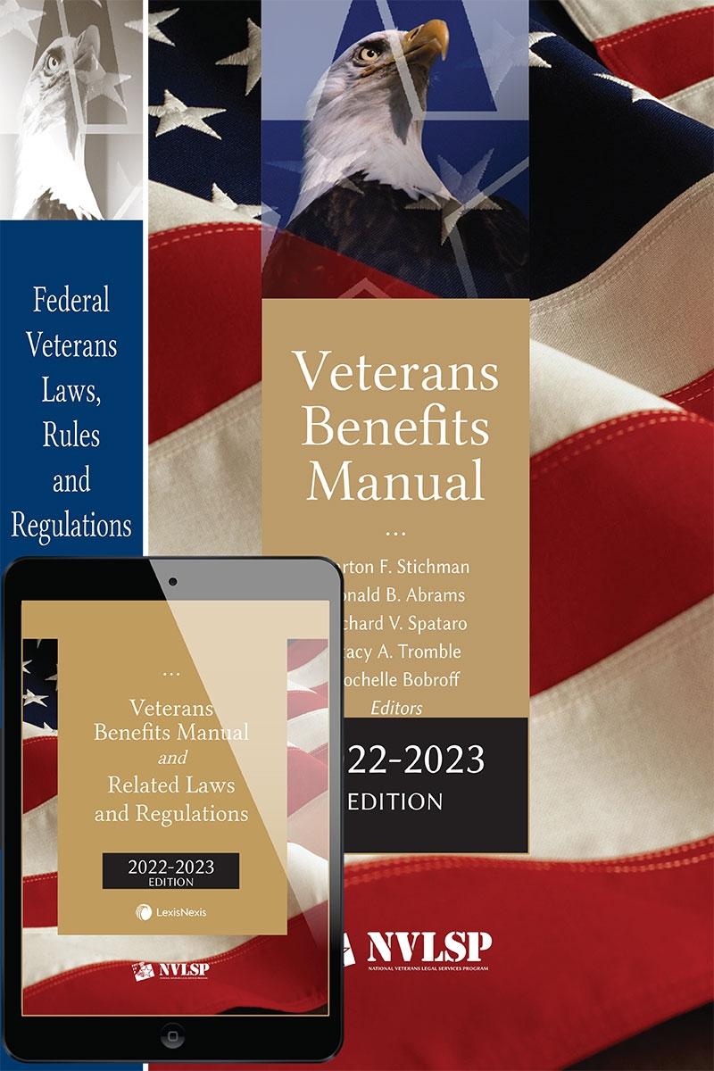 Veterans Benefits Manual; Federal Veterans Laws, Rules And Regulations ...