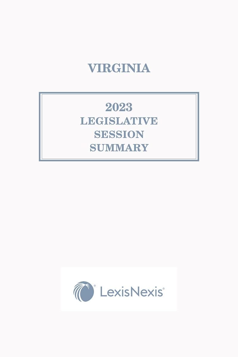 Virginia Legislative Session Summary AHLA