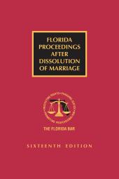 Florida Proceedings After Dissolution Of Marriage cover