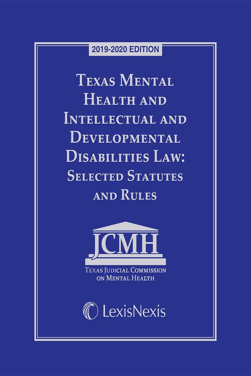 Texas Mental Health and Intellectual and Developmental Disabilities Law