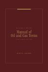 Williams & Meyers, Manual of Oil & Gas Terms cover
