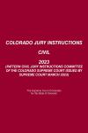 Colorado Jury Instructions Civil cover