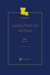Louisiana Family Law with Forms cover