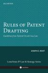 Rules of Patent Drafting: Guidelines from Federal Circuit Case Law cover