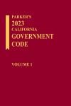 Parker's California Government Code cover