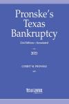 Pronske's Texas Bankruptcy cover