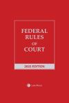 Federal Rules of Court cover