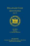 Delaware Code Annotated - Volume 8: Title 13 Domestic Relations cover