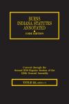 Burns Indiana Statutes Annotated - Labor & Industrial Safety: Wages & Hours -  Workers' Compensation (T. 22, Articles 1 - 3) cover