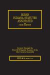 Burns Indiana Statutes Annotated - Utilities & Transportation: Public Utilities and Municipal Utilities (T. 8, Articles 1 - 1.5) cover