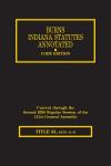 Burns Indiana Statutes Annotated - Criminal Law & Procedure: Crimes (T. 35, Articles 41-43) cover