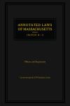 Annotated Laws of Massachusetts: Ch. 10-15 cover