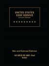 USCS War and National Defense Set:  Title 50 cover