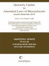 Quarterly Update to Annotated Laws of Massachusetts cover