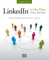 Linkedin In One Hour for Lawyers cover