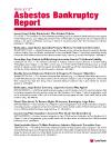 Mealey's Asbestos Bankruptcy Report cover