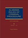 Alabama Rules of Criminal Procedure cover