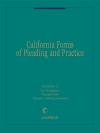 California Forms of Pleading and Practice cover