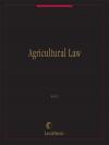 Agricultural Law cover