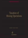 Taxation of Mining Operations cover