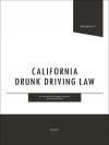 California Drunk Driving Law cover