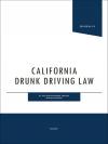California Drunk Driving Law cover