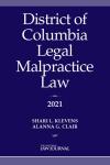 District of Columbia Legal Malpractice Law cover