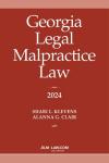 Georgia Legal Malpractice Law cover