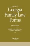 Library of Georgia Family Law Forms cover
