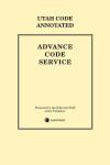 Utah Advance Code Service cover