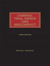 Criminal Trial Error and Misconduct cover