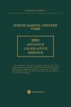 North Dakota Century Code Advance Legislative Service cover
