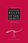 Michie's Annotated Rules of New Mexico cover