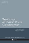 Thesaurus of Patent Claim Construction cover