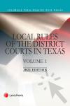Local Rules of the District Courts in Texas cover