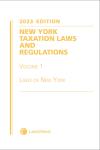 New York Taxation Laws and Regulations cover