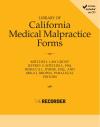 Library of California Medical Malpractice Forms cover