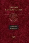 Colorado Revised Statutes cover