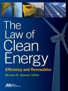 The Law of Clean Energy: Efficiency and Renewables cover