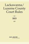 Lackawanna/Luzerne County Court Rules cover