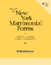 Library of New York Matrimonial Law Forms cover