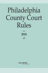 Philadelphia County Court Rules cover