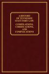A History of Tennessee Statutory Law: Compilations, Codifications, and Complications cover