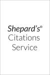 Shepard's Intellectual Property Law Citations All Inclusive Subscription cover