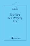 New York Real Property Law (Bluebook) cover