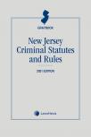 New Jersey Criminal Statutes and Rules (Graybook) cover