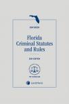 Florida Criminal Statutes and Rules (Graybook) cover