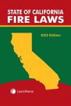 State of California Fire Laws cover